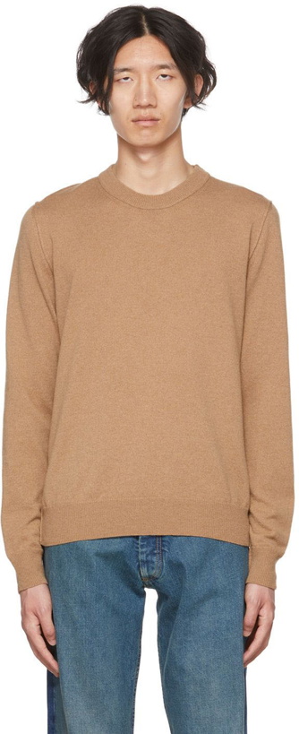 Photo: Maison Margiela Tan Cashmere Sweater