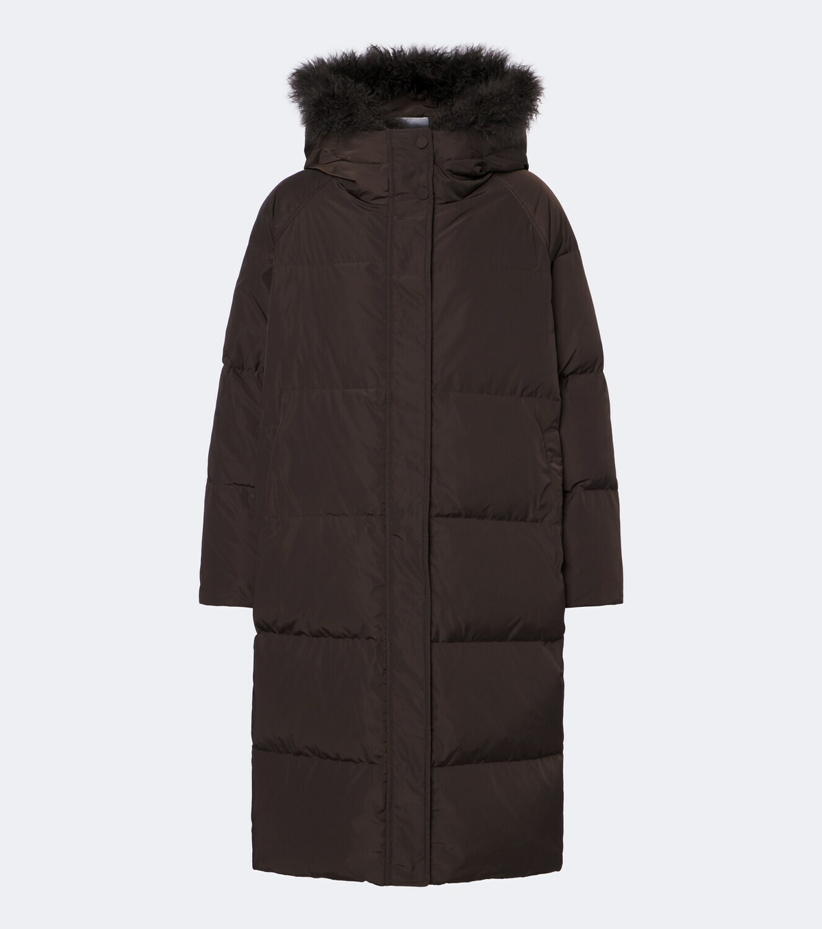 Yves Salomon Shearling-trimmed down coat