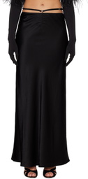 Anna October Black Simonett Maxi Skirt