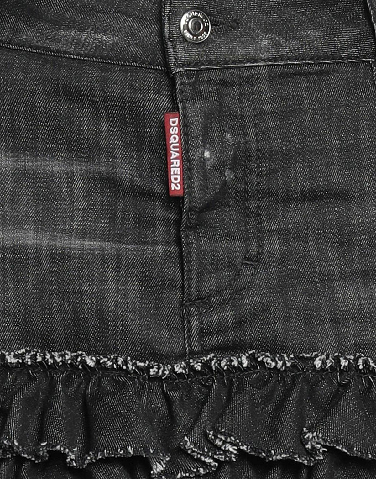 Dsquared2 Womens Denim skirt in Black