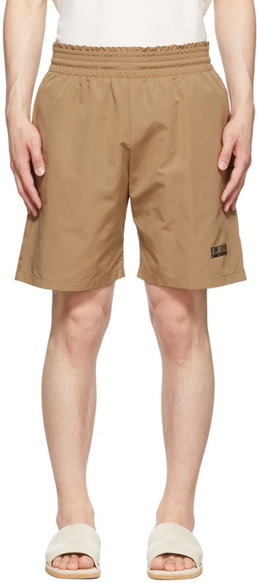 Photo: Acne Studios Brown Recycled Polyester Shorts