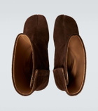 Maison Margiela Tabi suede ankle boots