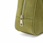 DUNST Women's Suede Boston Bag in Pistachio 