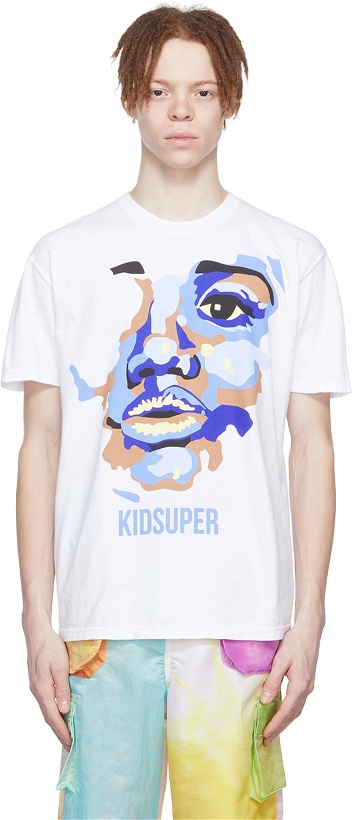 Photo: KidSuper White Cotton T-Shirt