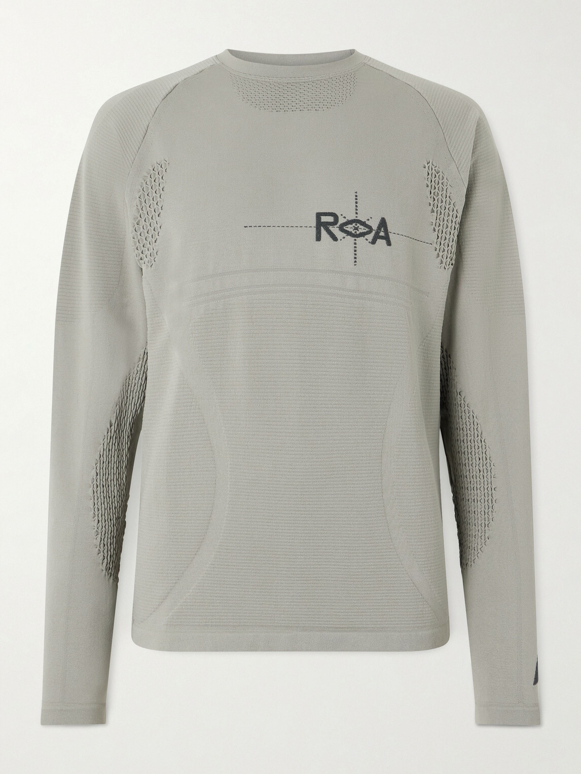 ROA - Logo-Embroidered SENSIL® Breeze T-Shirt - Green