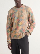 Aimé Leon Dore - Checked Cotton Sweater - Multi