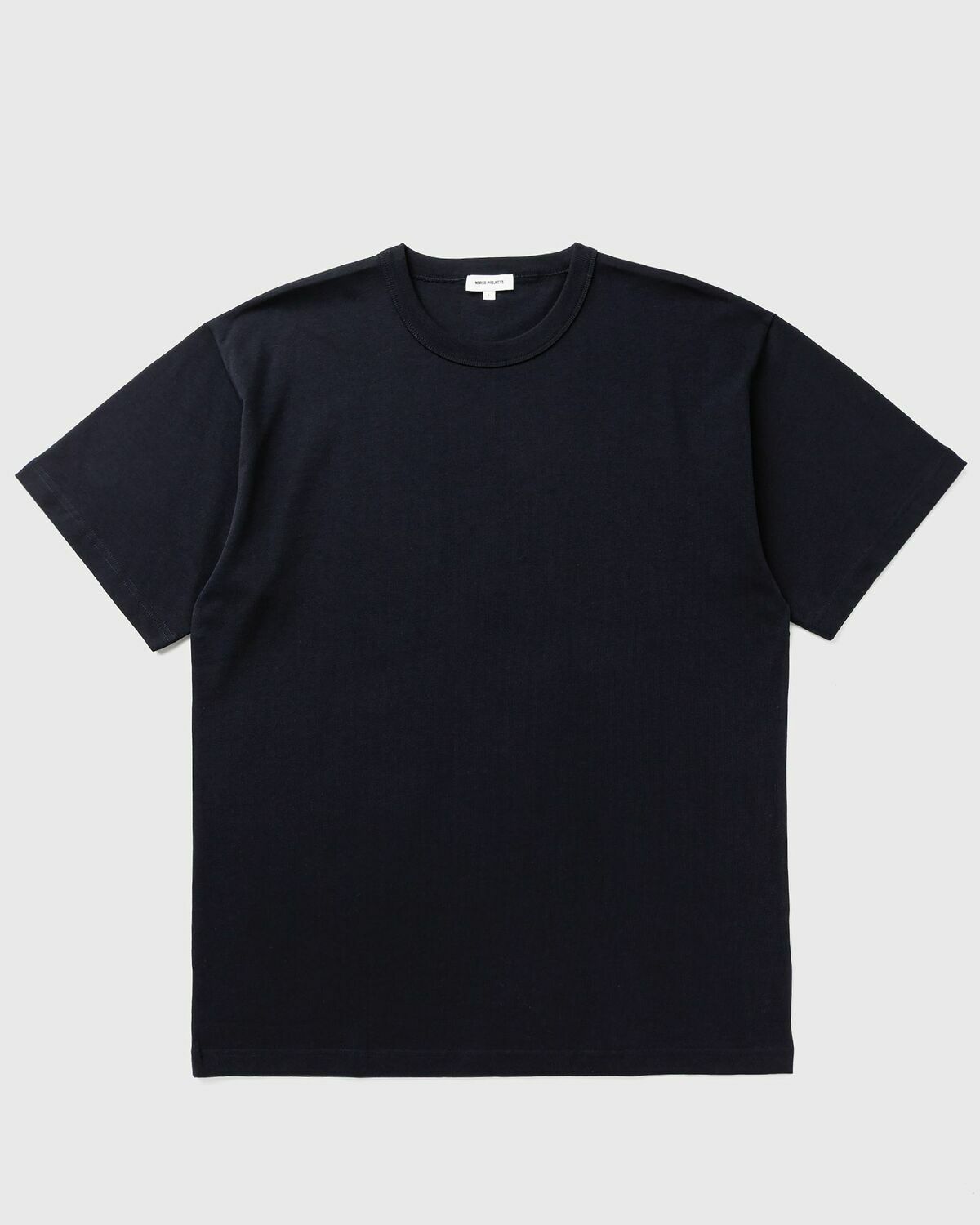 Norse Projects Simon Organic Arch Print Tee Blue Mens Shortsleefe
