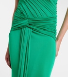 The New Arrivals Ilkyaz Ozel Gathered ruched gown