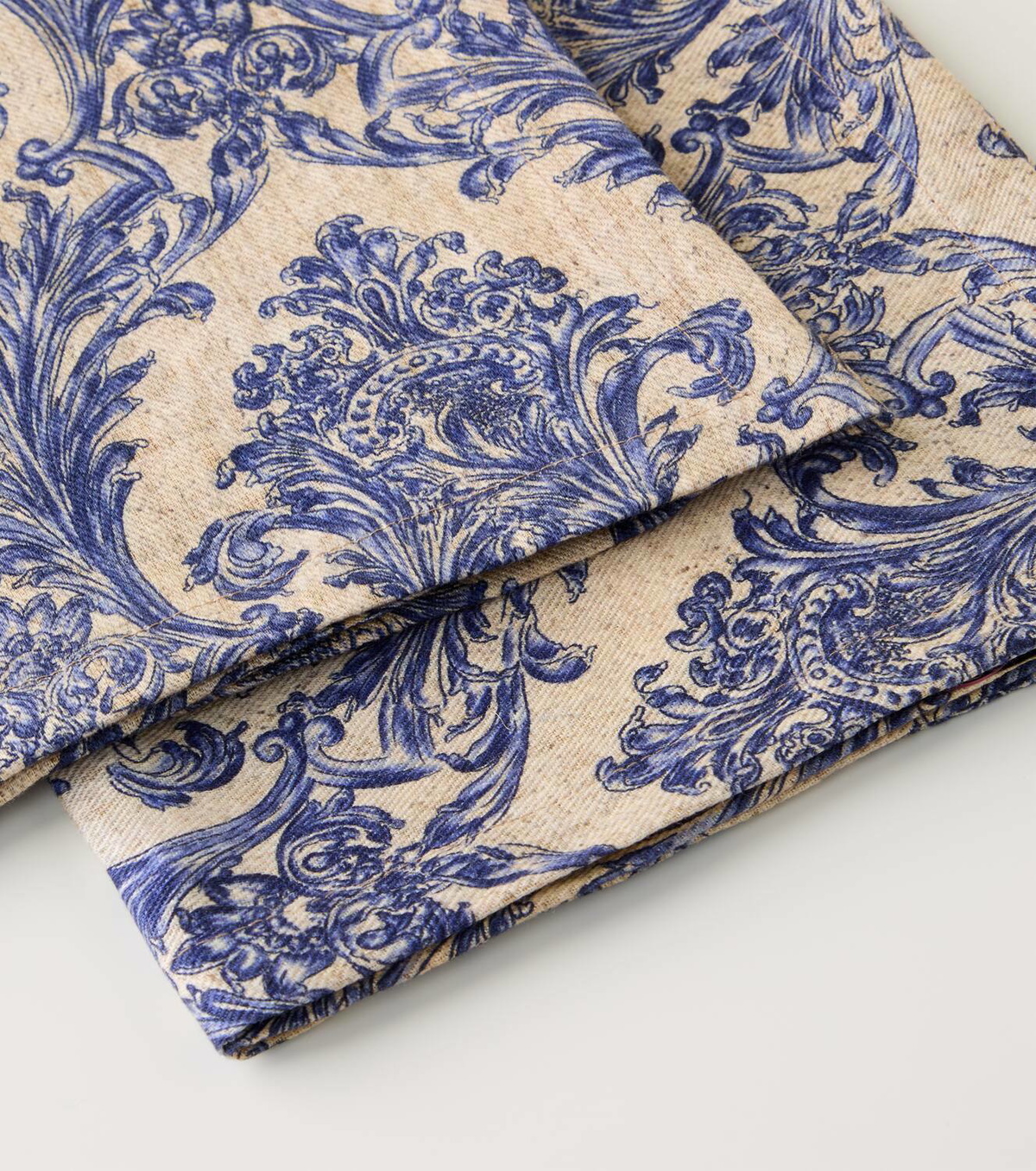 The House of Lyria Set of 2 Filea printed linen napkins