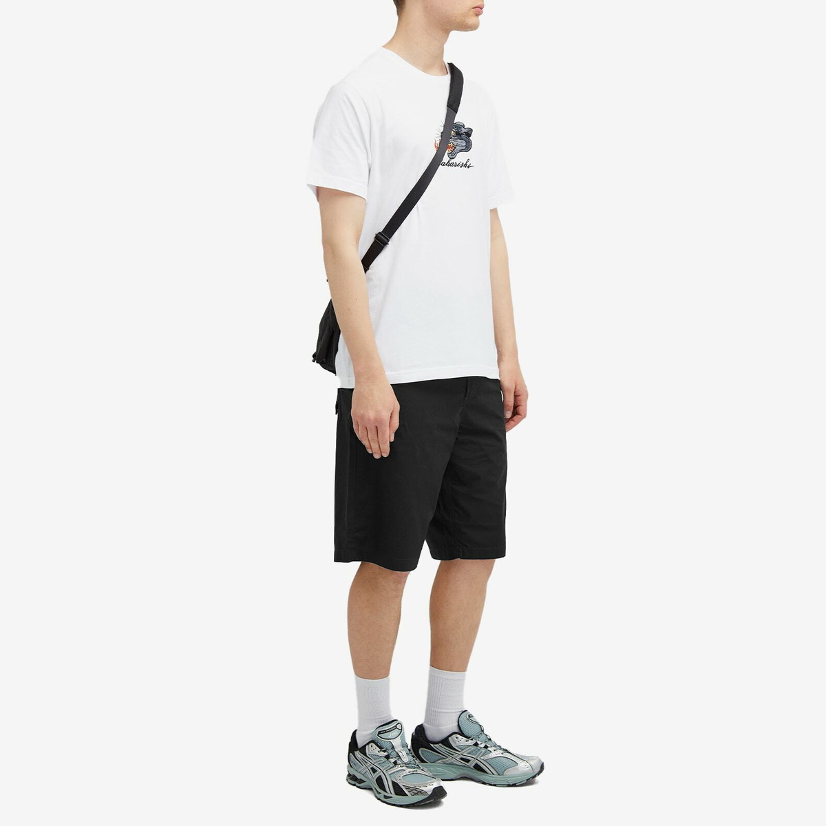 Maharishi Men's Original Loose Snoshorts in Black