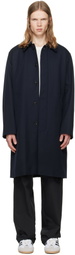 A.P.C. Navy Hugo Mac Coat