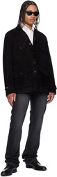 Paul Smith Black Field Suede Jacket