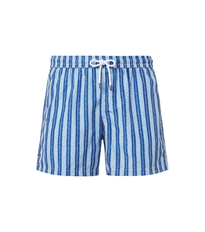 Photo: Fedeli Madeira striped swim trunks