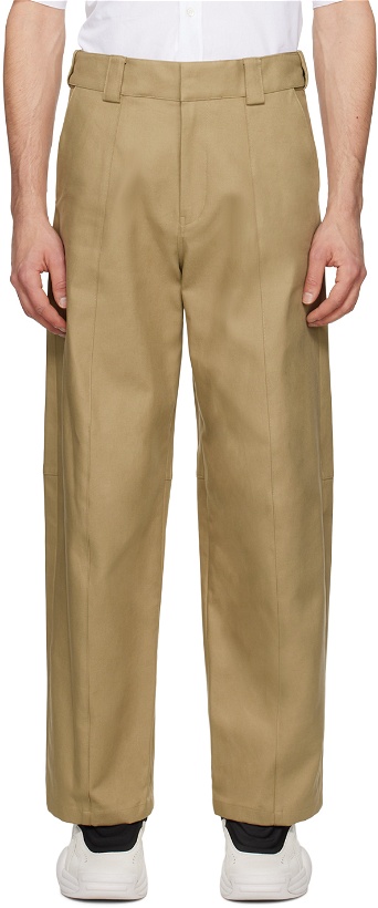 Photo: Alexander Wang Beige Tailored Trousers