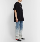 Off-White - 2.0 Leather-Trimmed Suede Sneakers - Black