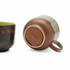 HKliving Tea Cups - Set of 2 in Odyssey 