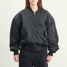 Entire Studios Women's Broad Bomber Jacket in Oil