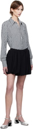 Marni Black Balloon Miniskirt