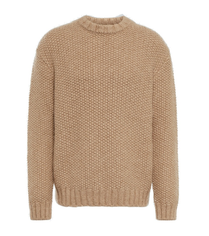 Photo: Givenchy - Alpaca and camel hair-blend sweater