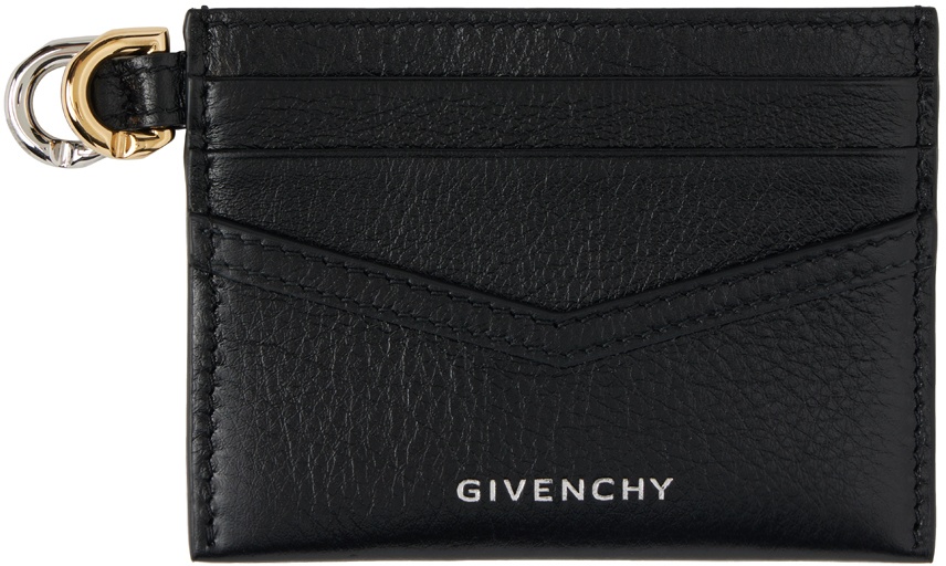 Givenchy Black Voyou Card Holder Givenchy