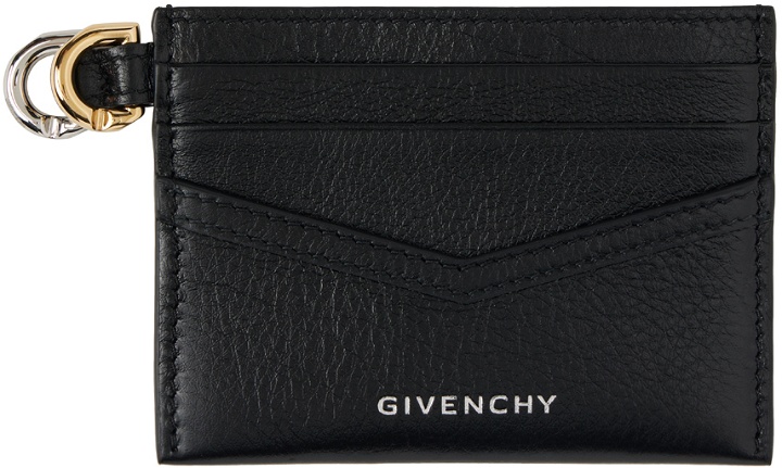 Photo: Givenchy Black Voyou Card Holder