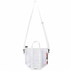 Indispensable Chukka Drawstring Bag in White