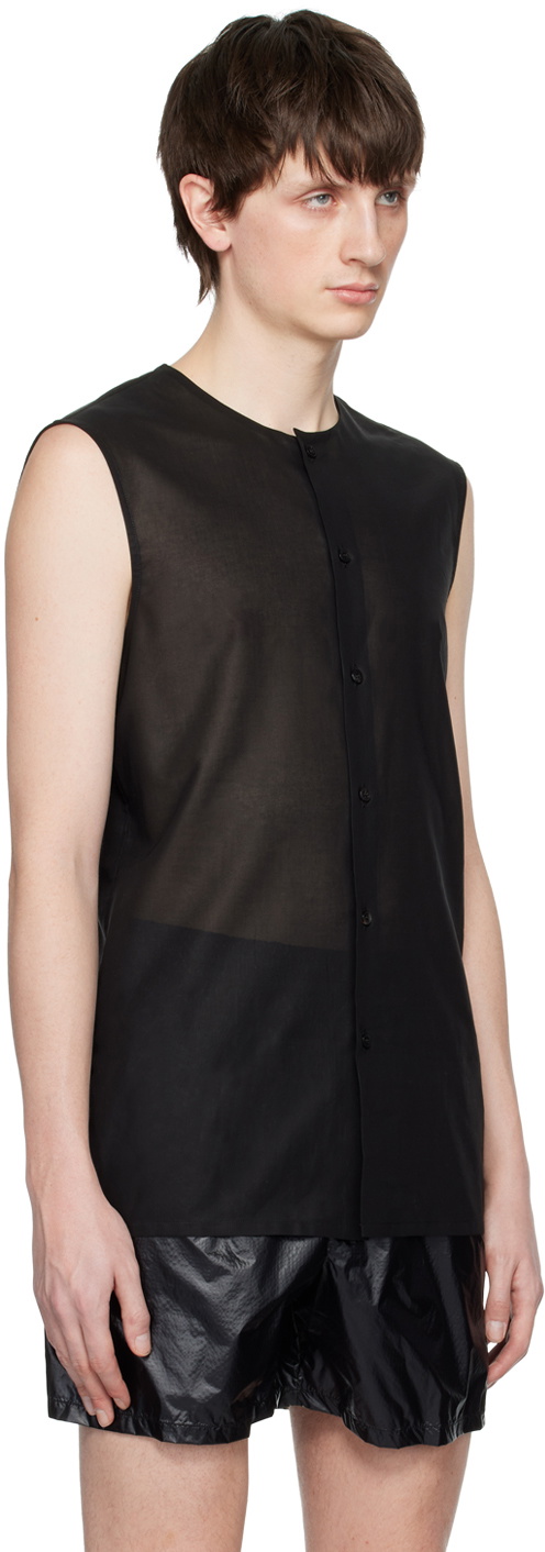 SAPIO Black Tela Shirt