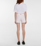 Thom Browne - Striped cotton shorts