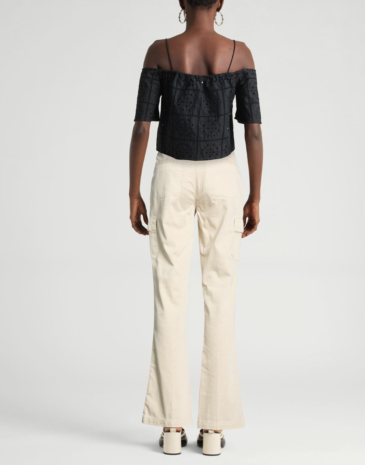 Paige Womens Pants in Beige