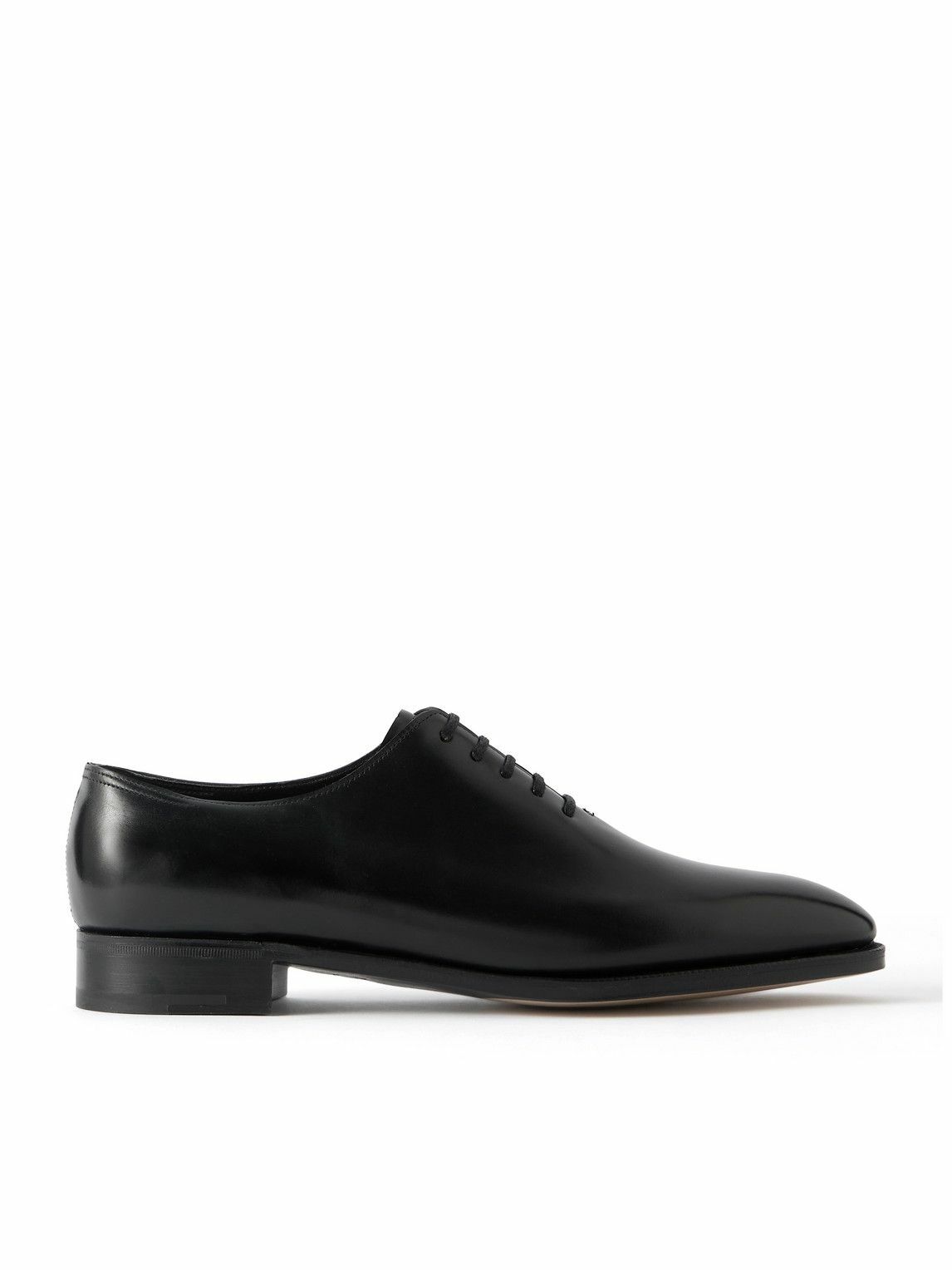John Lobb - Marldon Whole-Cut Leather Oxford Shoes - Black