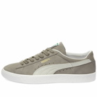 Puma Men's Suede VTG Sneakers in Steel Grey/White