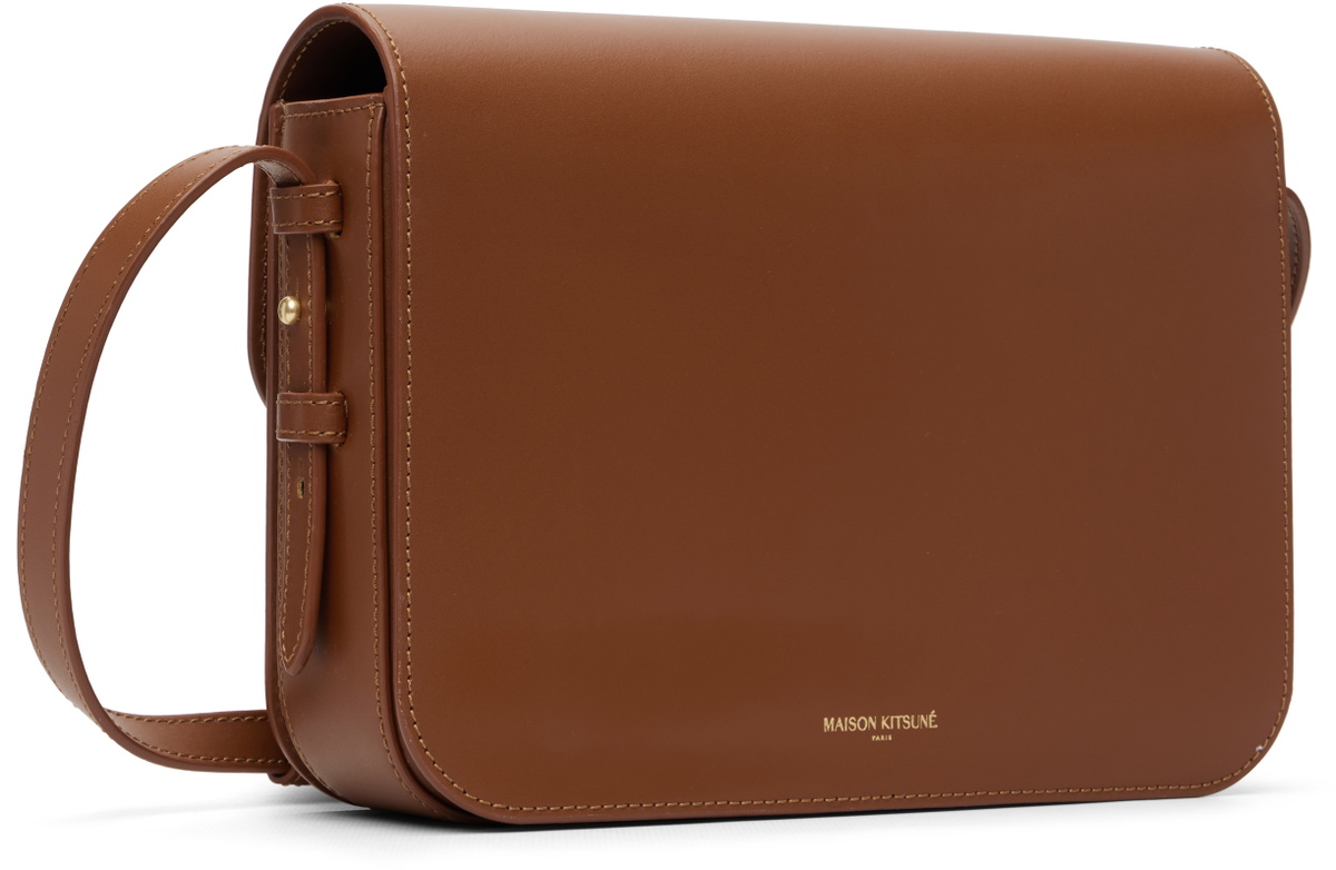 Maison Kitsuné Tan Edie Large Bag