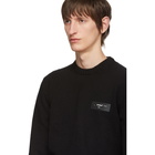 Off-White Black Knit Logo Sweater