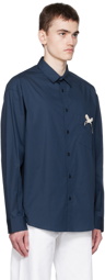 Jacquemus Navy Le Chouchou 'La Chemise Simon' Shirt