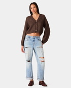 Steve Madden Mica Sweater in Espresso