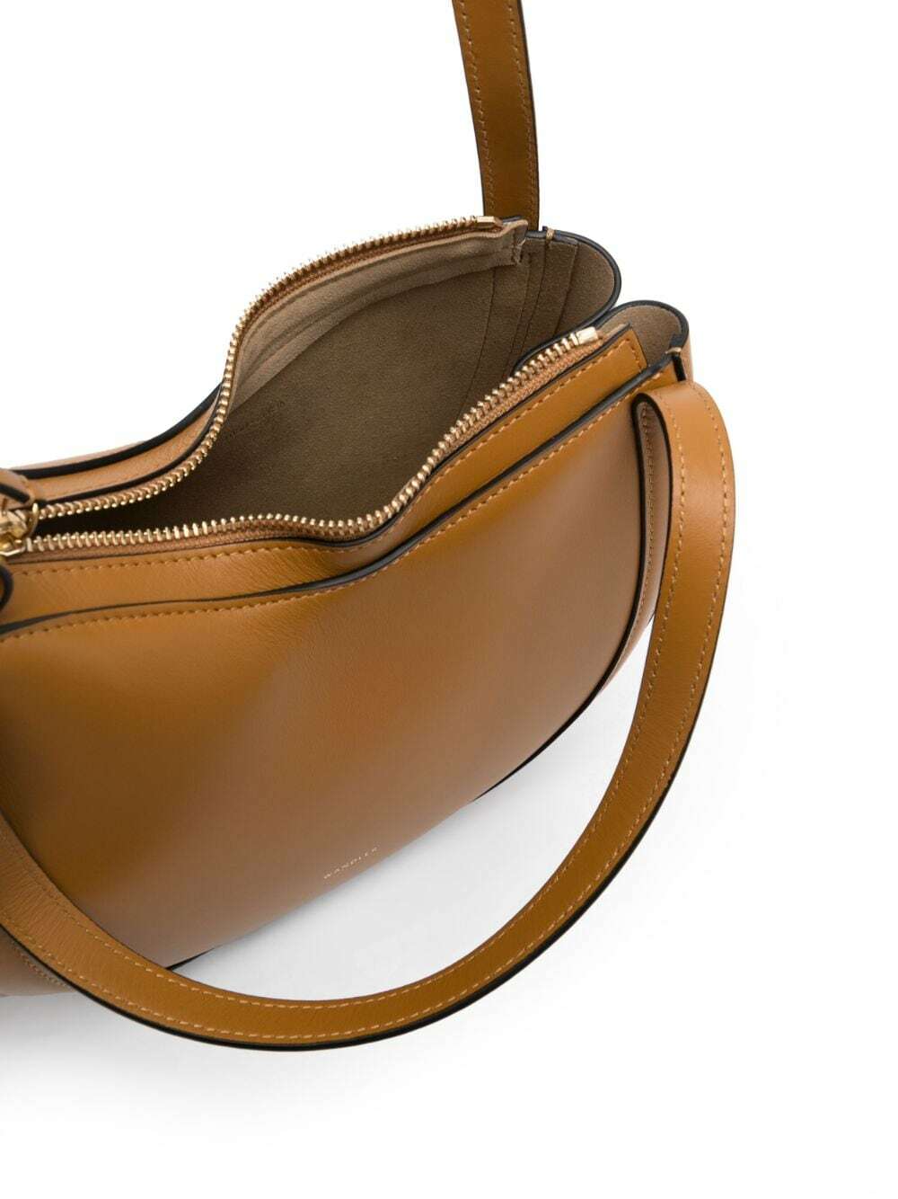 wandler carly mini leather shoulder bag