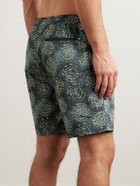 Outerknown - Nomadic Volley Straight-Leg Mid-Length Recycled Swim Shorts - Blue