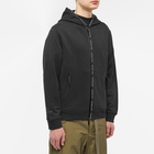 Moncler Men's Taping Zip Up Hoody in Black