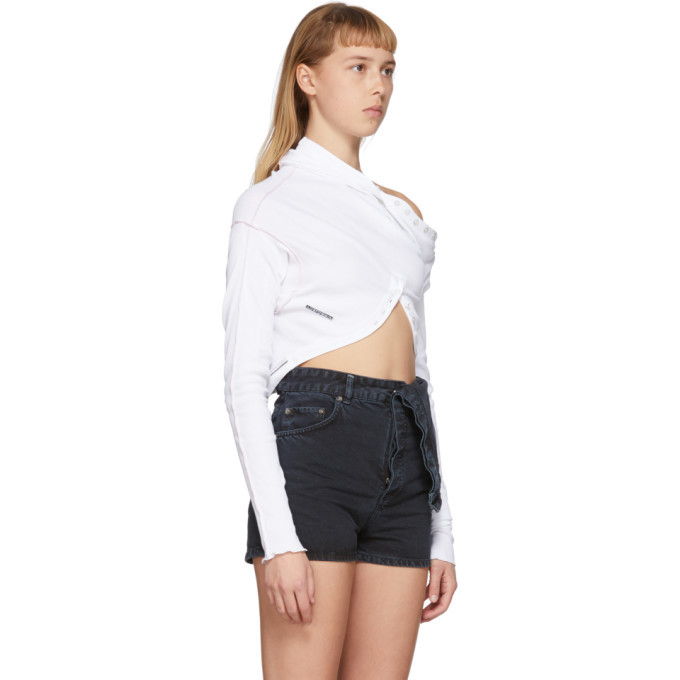 Y/Project Upside Down Long Sleeve TShirt