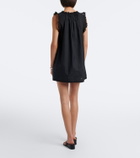 Dôen Nessie broderie anglaise cotton minidress