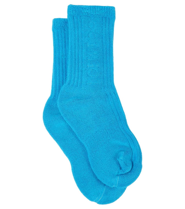 Photo: Loewe x On logo cotton-blend socks