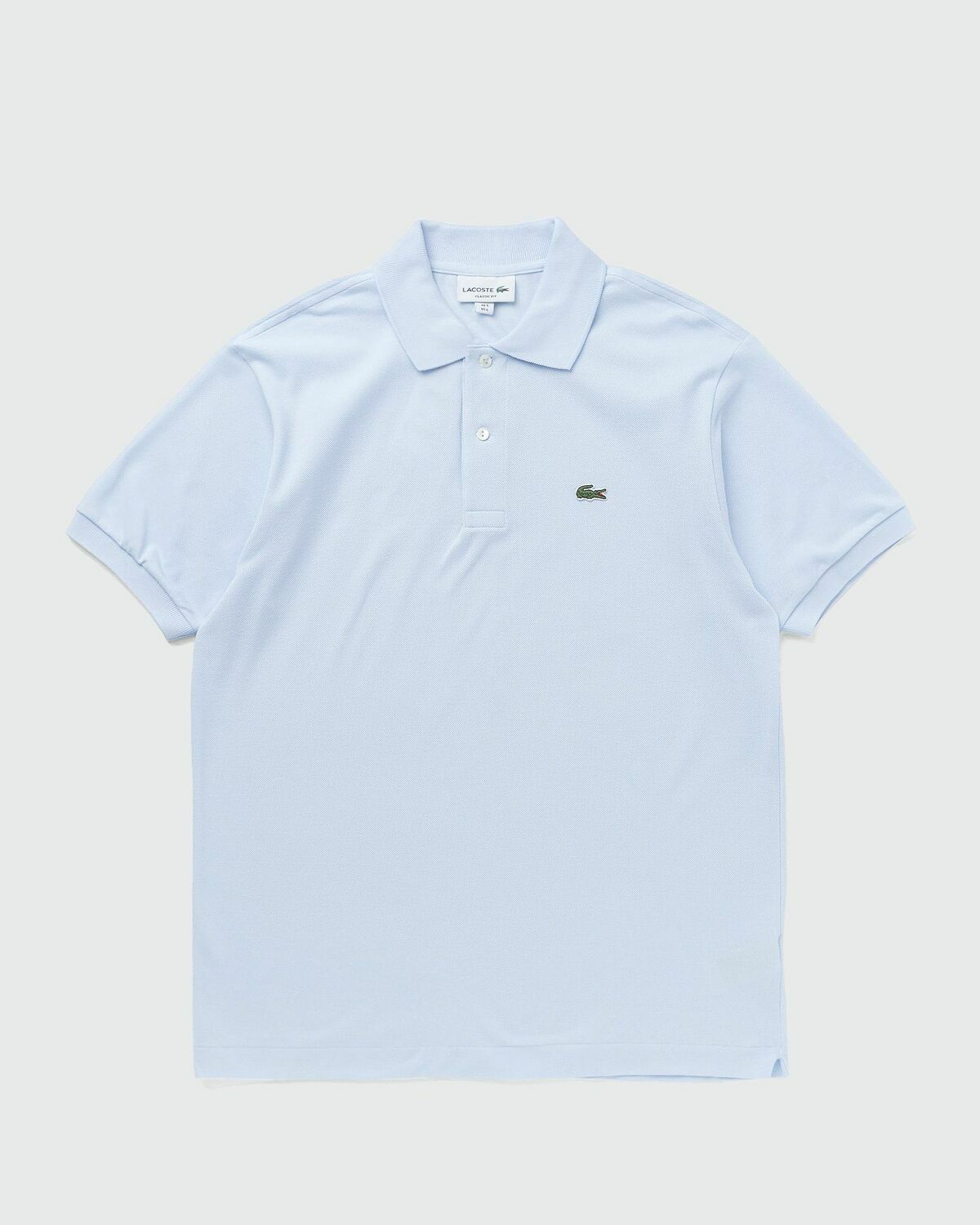 Lacoste Cotton Mens Blue Polo Shirt