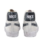Nike SB Men's Zoom Blazer Mid PRM Faded Sneakers in Grey Fog/Black/White