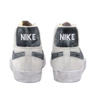 Nike SB Men's Zoom Blazer Mid PRM Faded Sneakers in Grey Fog/Black/White