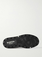 Valentino Garavani - Valentino Garavani Leather Sneakers - Black