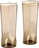 Charlie Larouche-Potvin Brown Hexagonal Tumbler Set