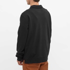 YMC Men's Sugden Quarter Zip Sweat in Black