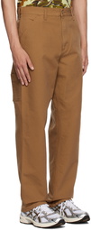 Carhartt Work In Progress Brown Single Knee Trousers