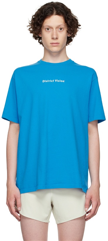 Photo: District Vision Blue Karuna T-Shirt