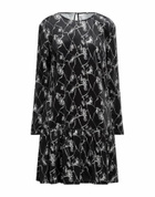 Manila Grace Womens Mini dress Charcoal